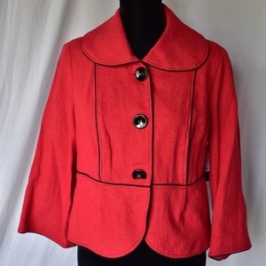 Canvasbacks Jacket / Red Waffle Print